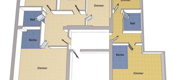 Apartamento de 2 divisões em Spandau, Germany N.º 38687 6