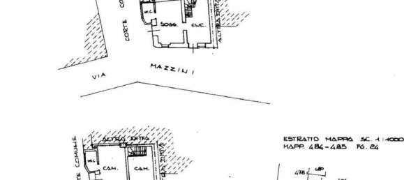 Дуплекс с 3 комнатами в Джуссано, Италия № 5272 14