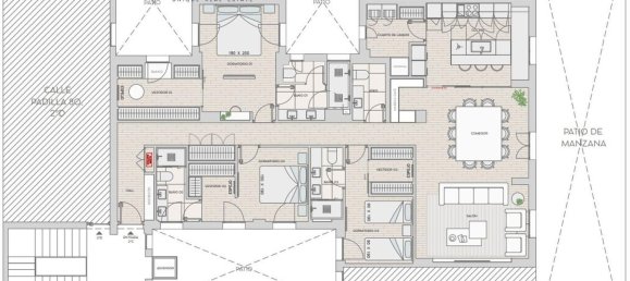 Квартира с 3 спальнями в Мадрид, Испания № 122326 12