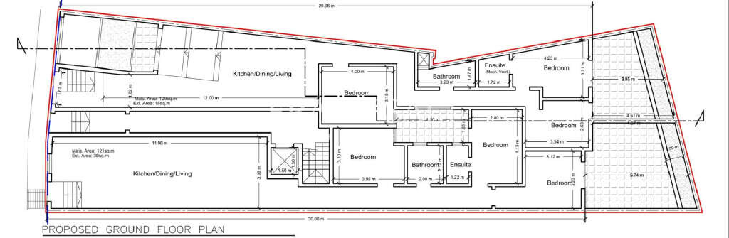 Пентхаус с 3 спальнями в Таршин, Мальта № 2086