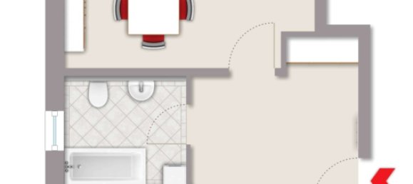 1 Schlafzimmer Wohnung in Mönchengladbach, Germany, Nr. 75187 4