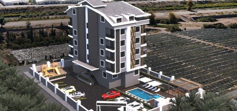 Apartment 2+1 in Gazipasa, Turkey No. 4230