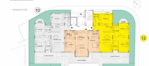 3 غرف نوم شقة في Paphos, Cyprus رقم 4280 3