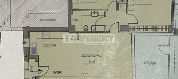 3-salle Appartement à Cormano, Italy No. 42568 2