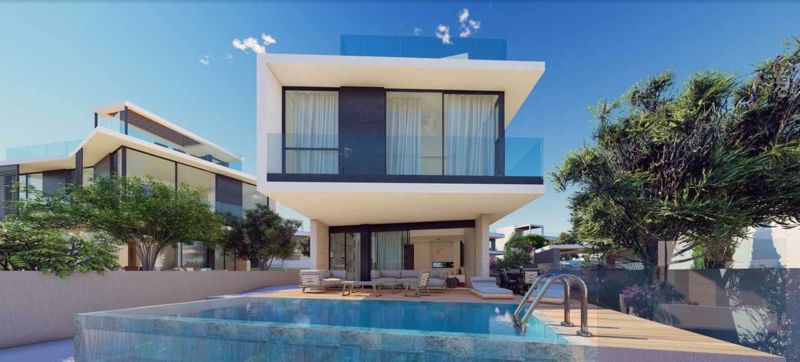 3 chambres villa à vendre à Chloraka, Paphos, Cyprus № 9480