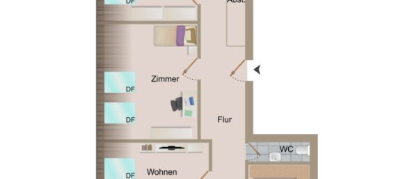2 chambres Appartement à Dresden, Germany No. 69978 12