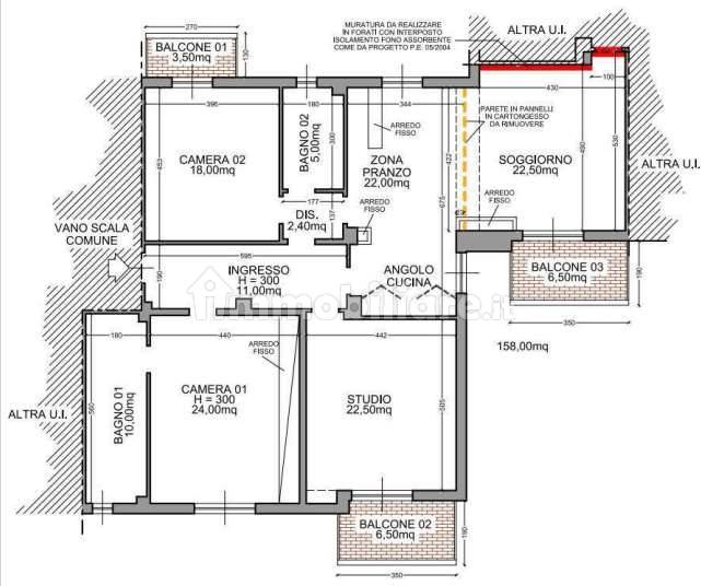 Apartamento de 4 dormitorios en Castellanza, Italy No. 258892