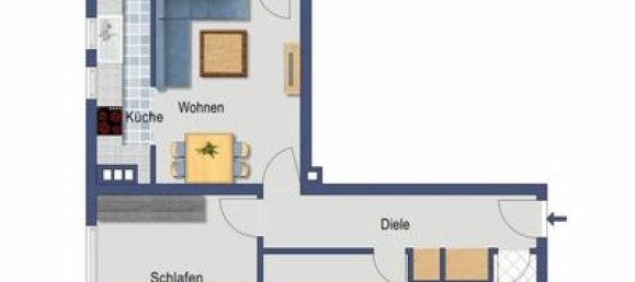 Apartamento de 2 divisões em Neuss, Germany N.º 47217 2