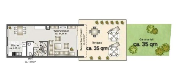 4 chambres Duplex à Augsburg, Germany No. 294665 3