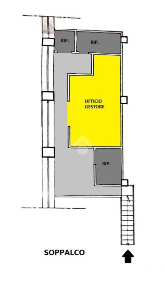  عقار تجاري في Rome, Italy 1000متر مربع رقم 89731