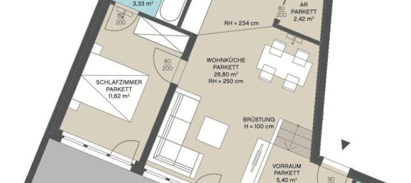 2-Zimmer Wohnung in Penzing, Austria, Nr. 169224 18