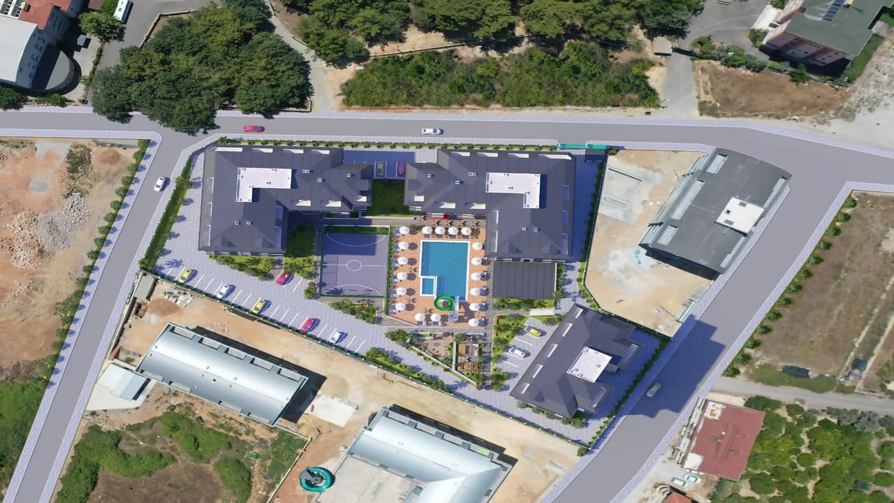 Apartamento 2+1 em Olive Resort, Oba, Turkey N.º 35806