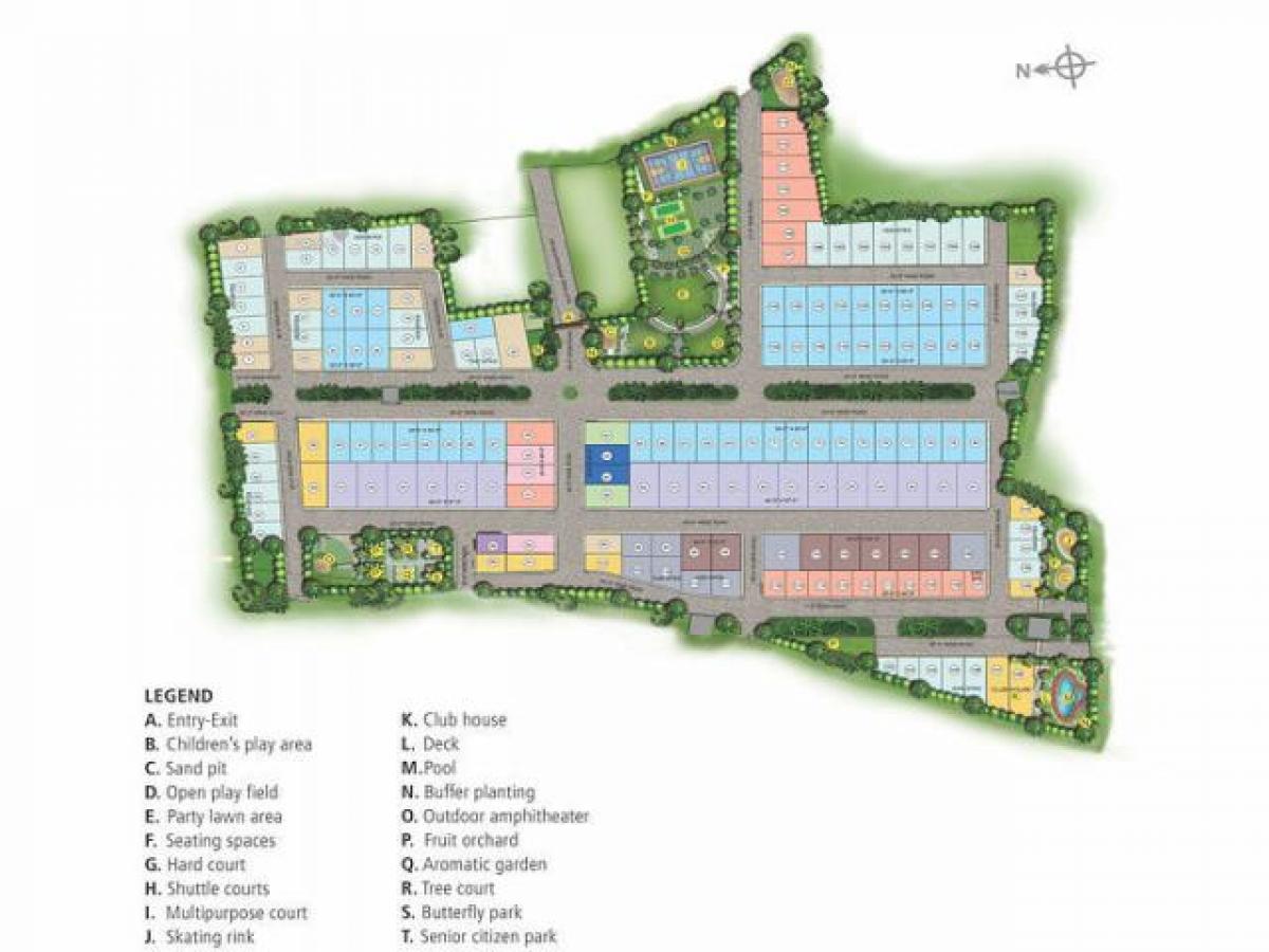 Grundstück in Bangalore, India, Nr. 30407