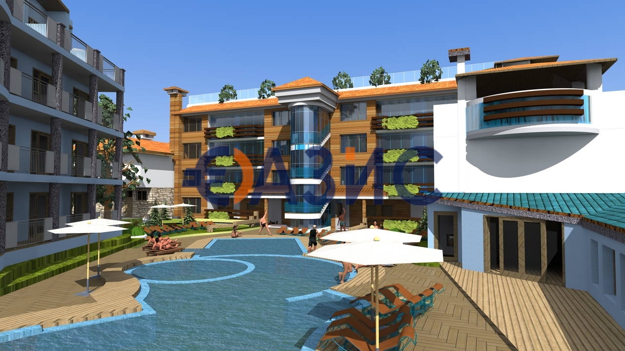 Apartamento T1 em Kosharitsa, Bulgaria N.º 473