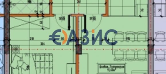 Apartamento T1 em Kosharitsa, Bulgaria N.º 473 12