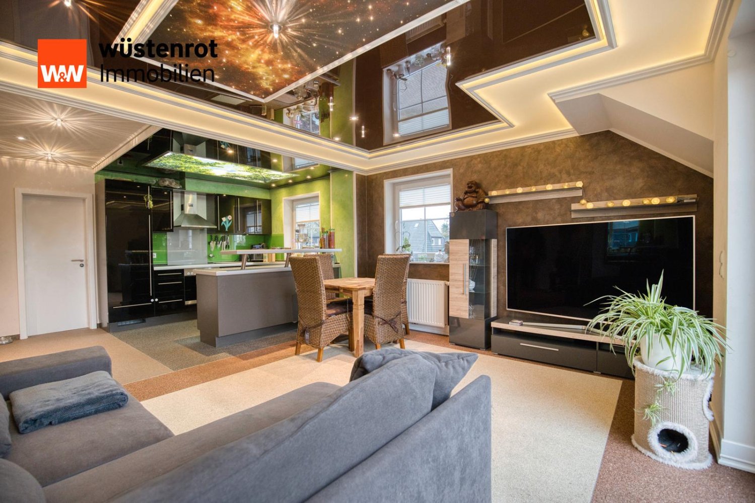 Дуплекс с 2 спальнями в Verden, Германия № 226880