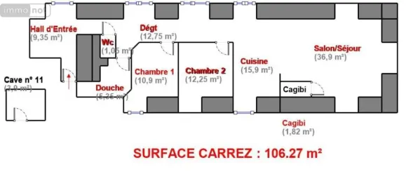 2 bedrooms Apartment in Varces-Allieres-et-Risset, France No. 299763 10