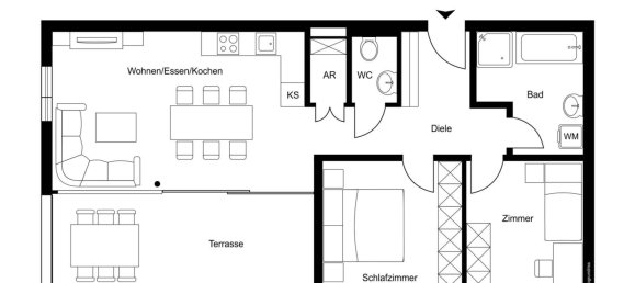 3-salle Appartement à Bludesch, Austria No. 164459 2