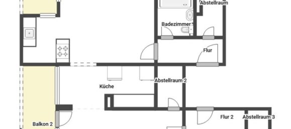 1 غرف نوم شقة في Hakenfelde, Germany رقم 226633 12