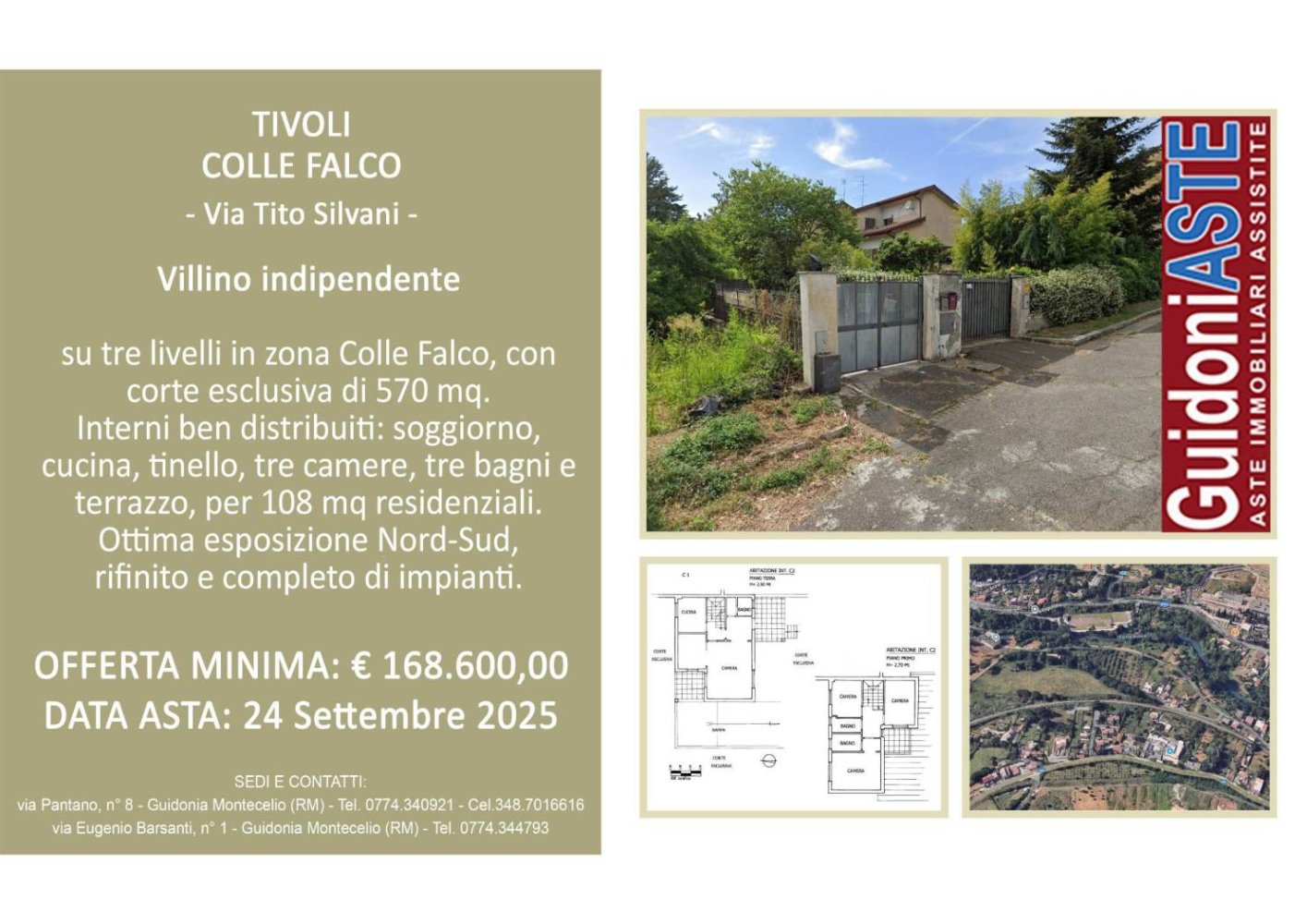 Villa de 3 dormitorios en Tivoli, Italy No. 306525