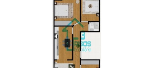 Квартира с 3 спальнями в Лиссабон, Португалия № 77434 16