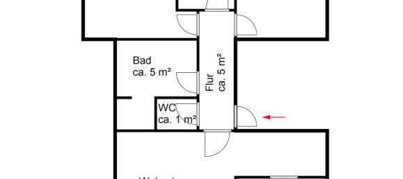3 rooms Apartment in Bremen, Germany No. 74529 6