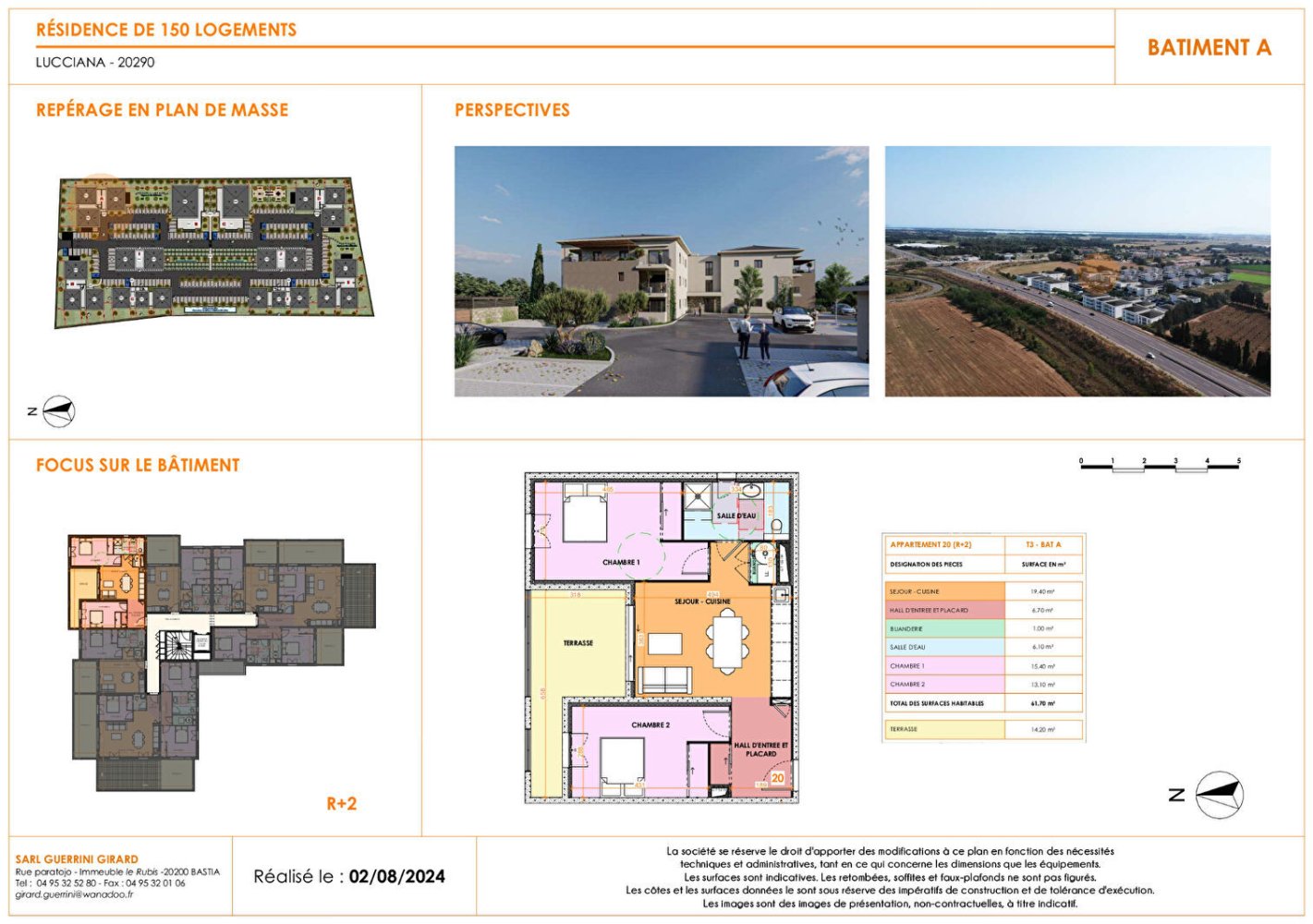 2 Schlafzimmer Wohnung in Lucciana, France, Nr. 239374