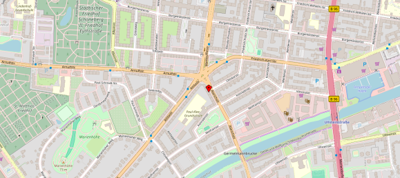 Apartamento de 1 dormitorio en Tempelhof, Germany No. 365436 11