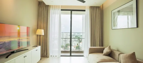 2 chambres appartement à louer à Thu Duc, Ho Chi Minh, Vietnam № 75244 5