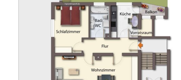 Apartamento de 1 dormitorio en Sigmaringen, Germany No. 264724 11