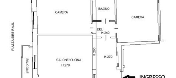 3 غرف نوم شقة في Milan, Italy رقم 364929 19