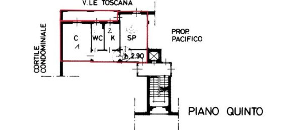 3-Zimmer Wohnung in Cinisello Balsamo, Italy, Nr. 8355 17
