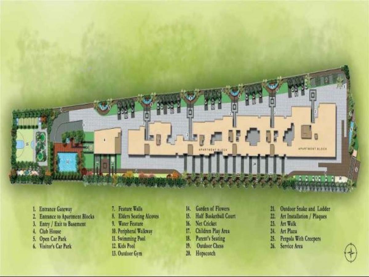 2 bedrooms House in Bangalore, India No. 54043