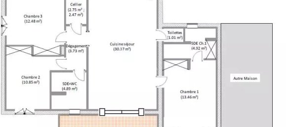 Villa de 3 dormitorios en Ghisonaccia, France No. 152845 2