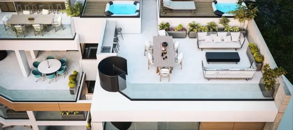 Квартира с 3 спальнями в Като Полемидия, Кипр № 1457 5