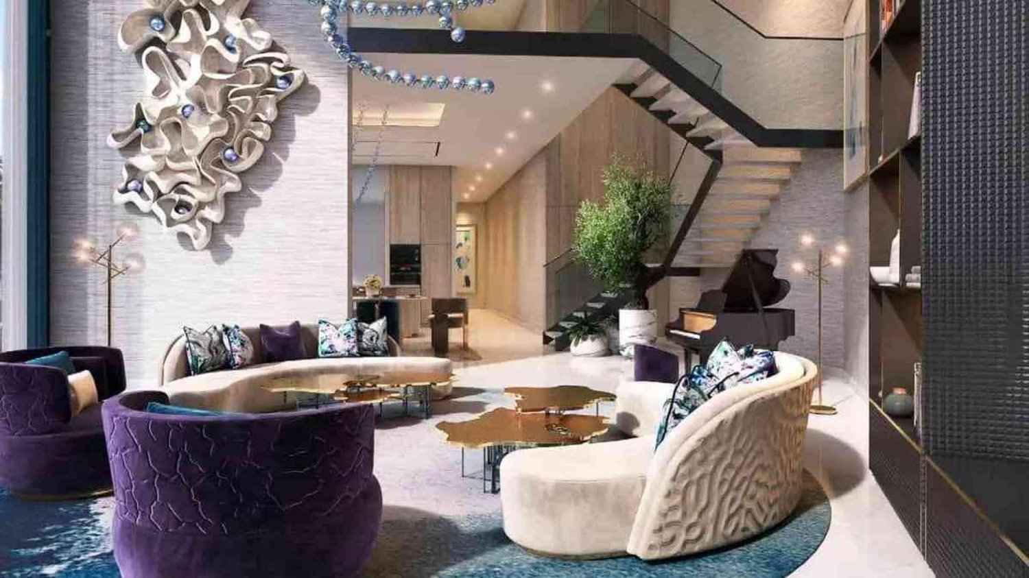 Квартира с 4 спальнями в CANAL HEIGHTS 2, Бизнес-Бэй, ОАЭ № 60779