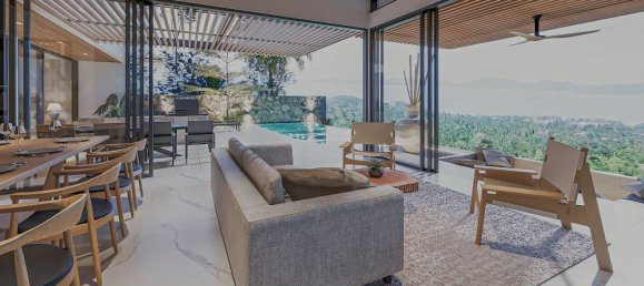 4 غرف نوم فيلا في Ko Samui, Thailand رقم 23895 6