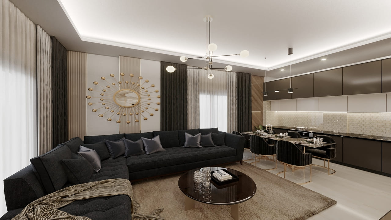 Apartment 2+1 in Oba Flora Garden II, Oba, Turkey No. 36259