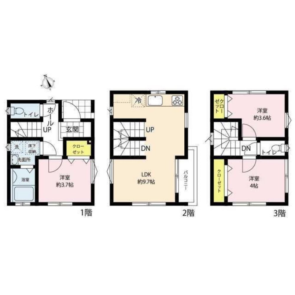 Дом с 3 спальнями в Токио, Япония № 5481