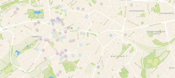 Квартира с 2 комнатами в Ахен, Германия № 59958 8