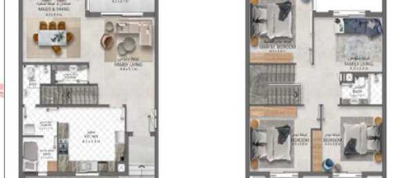 3 bedrooms Apartment in Um Altaraffa, UAE No. 14812 2