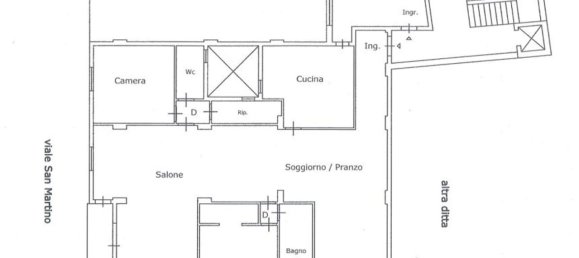 7-salle Appartement à Messina, Italy No. 47802 22