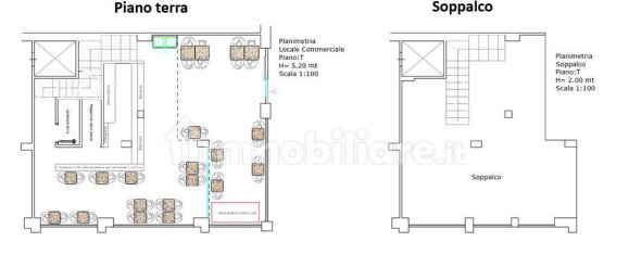 1-Zimmer Gewerbliche Immobilie in Rome, Italy, Nr. 294074 8