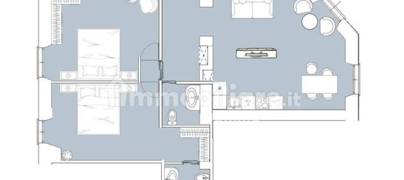 Квартира с 3 комнатами в Рим, Италия № 36356 3