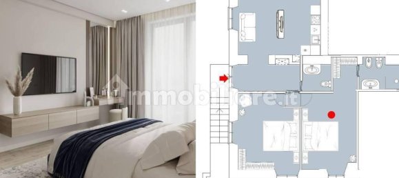 Квартира с 3 комнатами в Рим, Италия № 36356 8