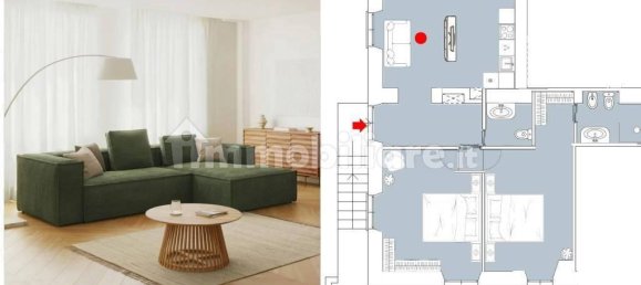 Квартира с 3 комнатами в Рим, Италия № 36356 7