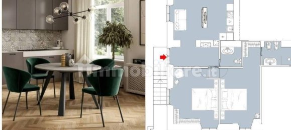 Квартира с 3 комнатами в Рим, Италия № 36356 6