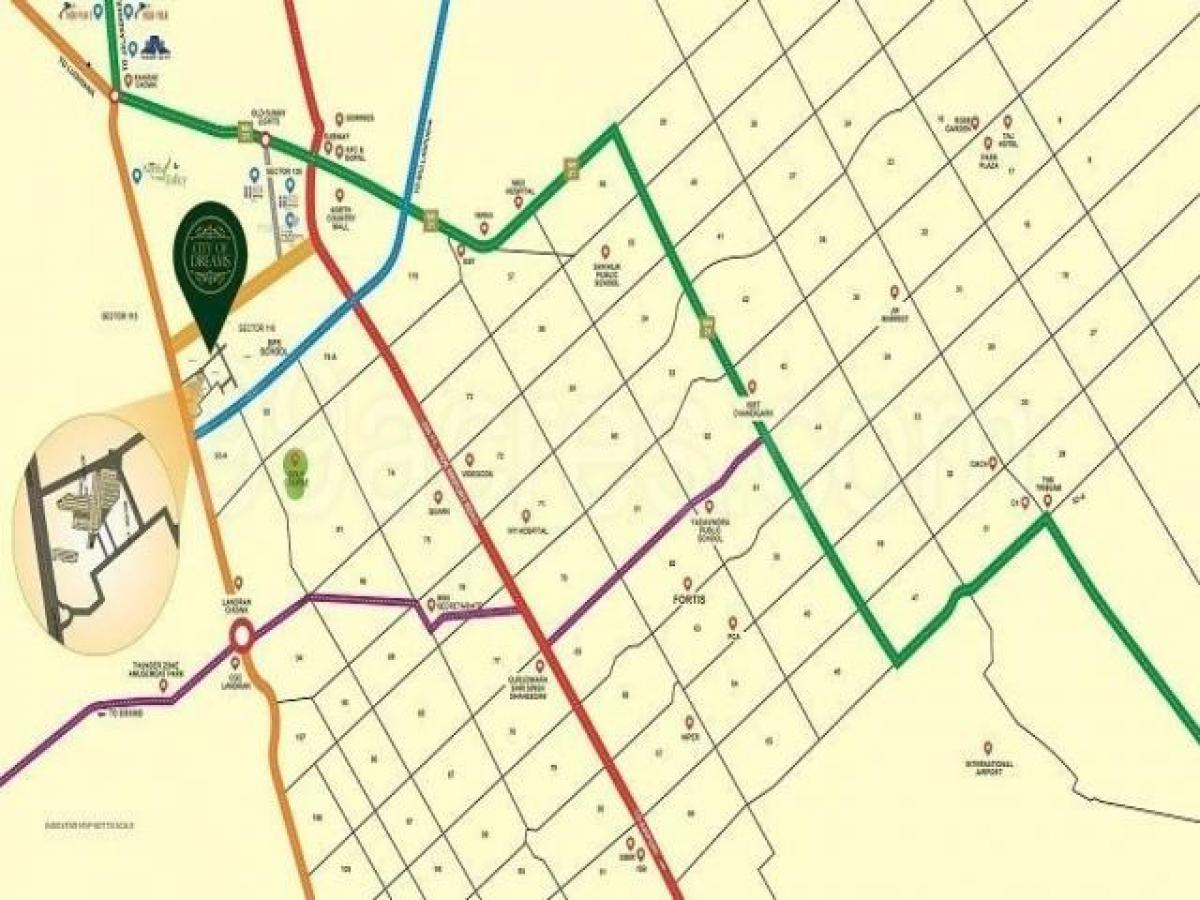 2 غرف نوم منزل في Mohali, India رقم 48162