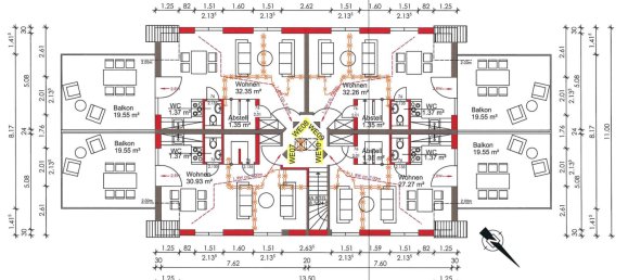 Apartamento T2 em Schleswig-Holstein, Germany N.º 57360 25