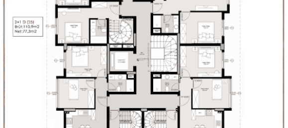 Wohnung 1+1 in Alanya, Turkey, Nr. 33529 18